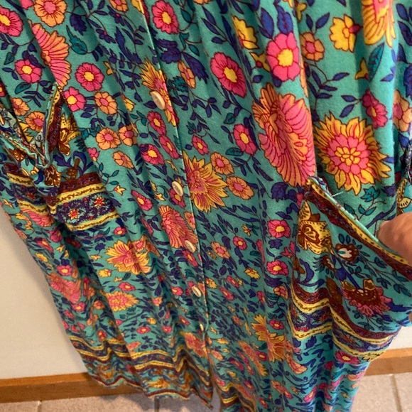 Floral Multicolor Maxi Dress - Picture 3 of 7